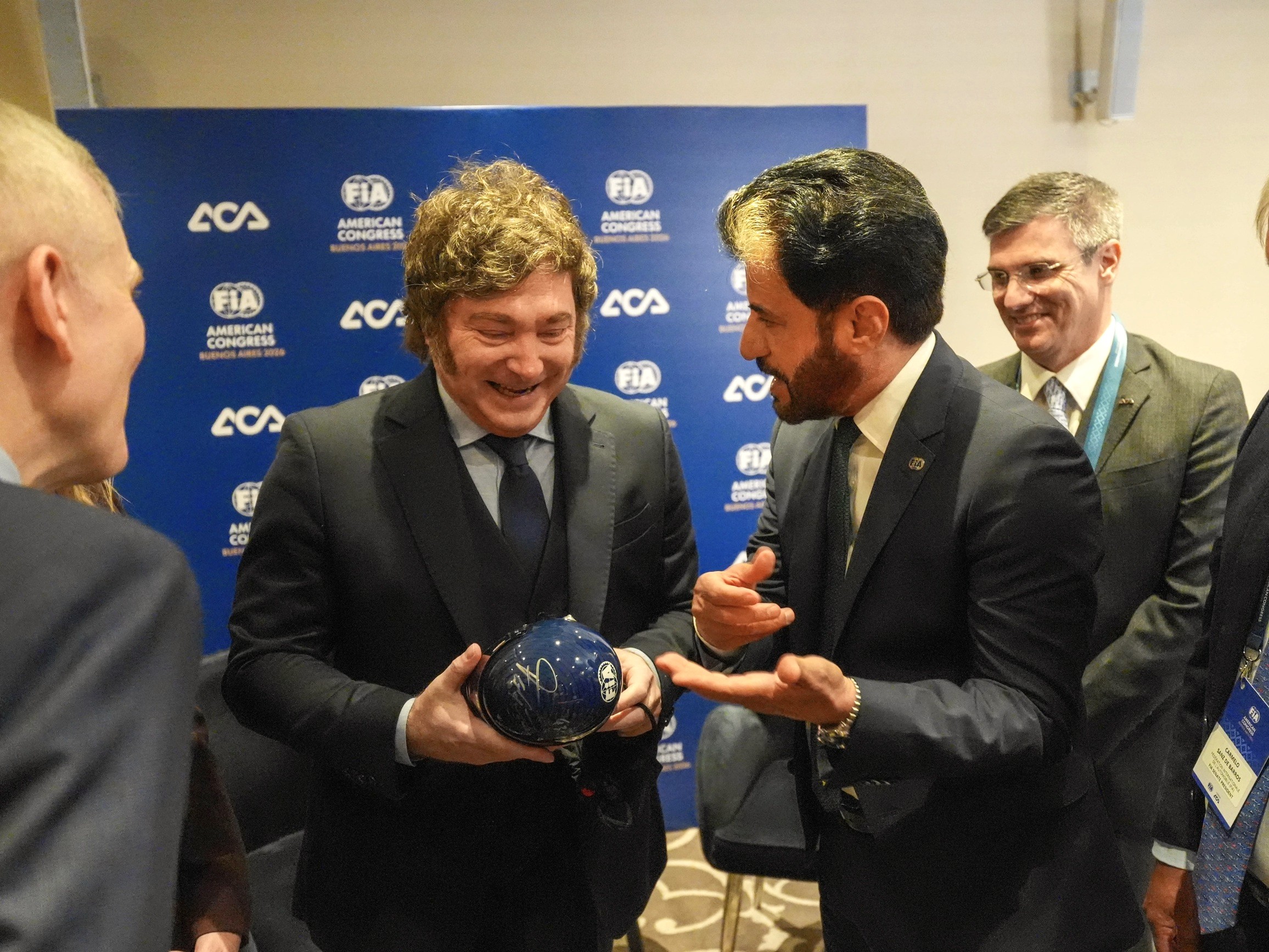 Argentinian President Javier Milei and FIA President Mohammed Ben Sulayem open FIA American Congress in Buenos Aires
